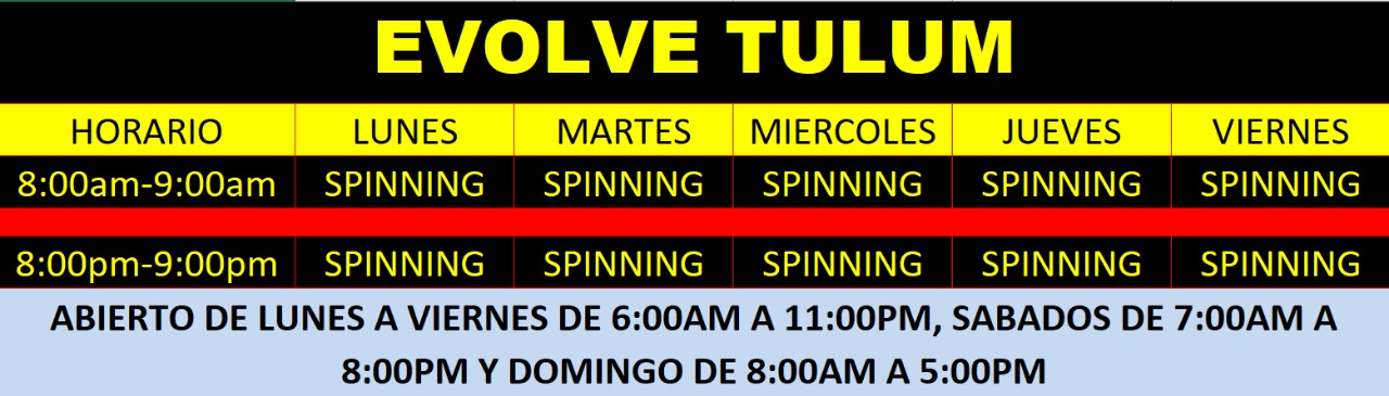 evolve gym tulum